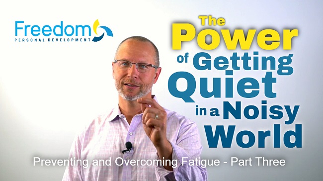 Preventing and Overcoming Fatigue – Part Three